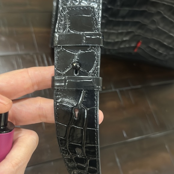 Christian louboutin palomino croc empossed bag - Picture 3 of 13